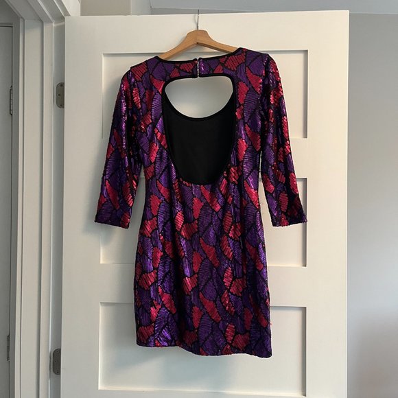 Marciano By Guess Sequin Bodycon Dress - Picture 2 of 4